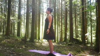 Yoga in a dress #4