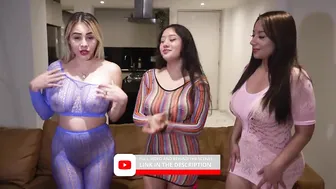 4K TRANSPARENT Clothes TRY ON! | Lucy ft. Soffia & Meggan TryOn PART 2 #2