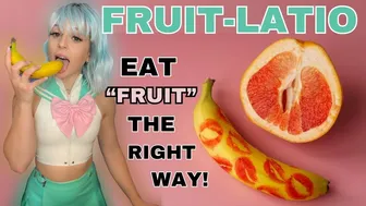 OF Girl teaches You How To Eat Someones "FRUIT"