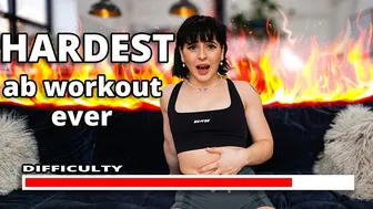 I Did The Hardest Ab Workout I Could Find On The Internet #1