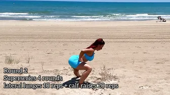 Insane Lower Body Beach Workout | How to do it! #5