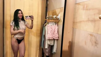 Dressing Room Try On Haul [4k] #2