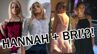 Lingerie Try On Haul and Showcase - Brianna and Hannah