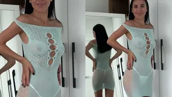 Stylish Hearts Exclusive: Transparent Outfits Try on Haul 2024 | 4K Quality #1