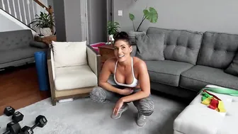 Workout With Me - Dumbbells in my Living room #4