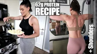 62g Protein Recipe, Macro Friendly Easy & Fast | +Shoulder Day