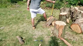 Chopping Wood Intense Workout #4