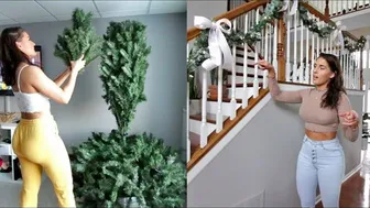 My Low Key Fav Xmas Tree | Stairs Decor