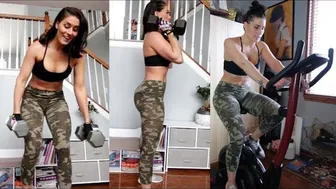 At Home Dumbbell Leg & Booty Routine