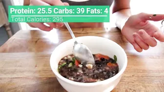 Full Upper Body Sesh +Abs, Mondays High Protein Meal Bean Soup & Do I Count Fiber Season 2 vlog 73 #5