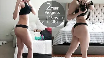 Motivational Speech Bulk Fitness Journey Transforming & Growing A Booty Live Footage Comparisons #5