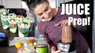 Bicep & Ab Sesh & Juice Prep Our Favorite Blend of Ingredients Season 2 Vlog 33