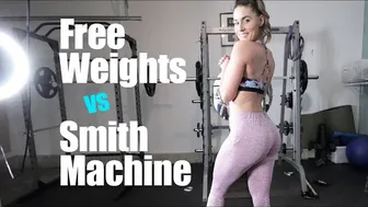 Free weight squats Verses Smith machine #1