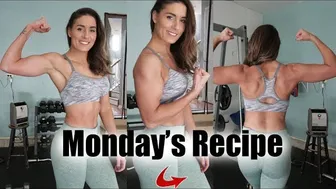 Monday Recipe | Biceps & Triceps | Leaning out!