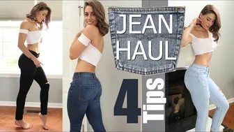 Jean Try On's Tips HAUL | For The Most Flattering Jeans | With Links | Season 2 Vlog 9