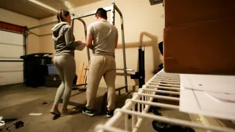 Smith machine is built & ready use, Ikeas closets are built vlog 85 #4