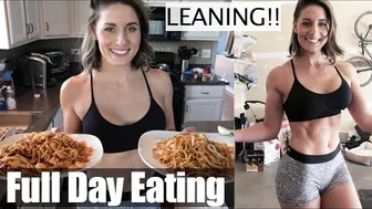 Full Day Of Eating | Leaning Macros & Upper body day Vlog 149