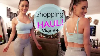 Shopping Haul, Fitness Clothes Vlog #4