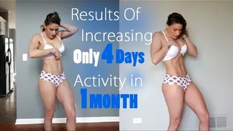 Physique Update | I added only 4 days activity in a month vlog 114