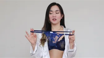 ALL BLUE LINGERIE TRY ON HAUL ???? | ERIKA RAMOS