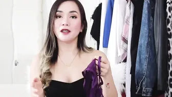 SEE THROUGH/MESH LINGERIE TRY ON HAUL (PURPLE/VIOLET) ♥️♥️ | ERIKA RAMOS #2