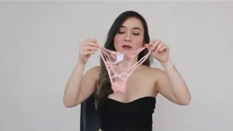 MESH LINGERIE TRY ON HAUL ( ALL PINK ) | ERIKA RAMOS