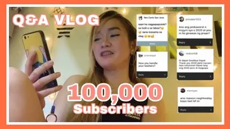 QUICK Q&A VLOG GOODBYE 2020 / HAPPY 100k SUBSCRIBERS | ERIKA RAMOS