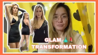 GLAM TRANSFORMATION ????????(try ko lang kung bagay) | ERIKA RAMOS