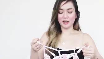 LACE LINGERIE TRY ON HAUL (ALL PINK) | ERIKA RAMOS #3