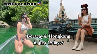 FIRST TIME IN HONGKONG & BORACAY WITH MY FAMILY (2023 vacation) | ERIKA RAMOS #1