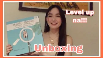 UNBOXING RING LIGHT & UNDERARMS LASER “errands” | ERIKA RAMOS