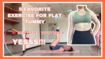 BAT DI AKO NAG-UUPLOAD/5 FAVORITE EXERCISE FOR TUMMY | ERIKA RAMOS