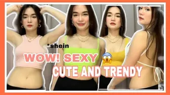 SEXY TRENDY CROPPED TOP TRY-ON HAUL FT. SHEIN | ERIKA RAMOS