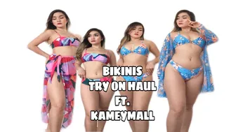 BIKINIS TRY ON HAUL FT. KAMEYMALL | ERIKARAMOS #1