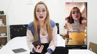 REACTION TO MY TRENDING TIKTOK VIDEOS | ERIKA RAMOS #2