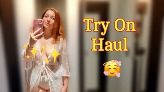 See-Through Try On Haul | Transparent Clothes | Try-On Haul At The Mall