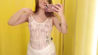 [4K] Transparent Try-on Haul with Lisa | Sheer Clothes #2