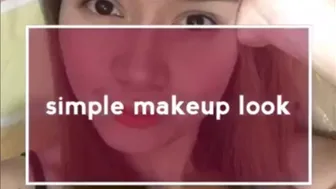 Simple Make up Tutorial #1