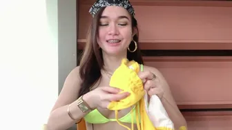 NEW BIKINI TRY-ON HAUL FT. SHEIN (stress pa more) | ERIKA RAMOS #1