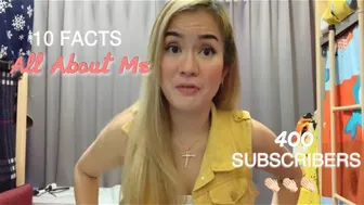 10 FACTS ABOUT ME AND ROAD TO 400 SUBSCRIBERS NA TAYO... | ERIKA RAMOS #1