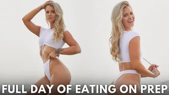 FULL DAY OF EATING FOR A BIKINI ATHLETE | 10 WEEKS OUT...