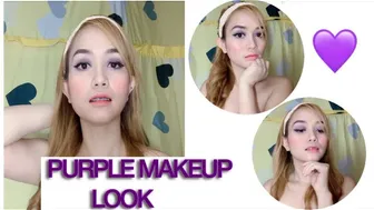 PURPLE EYE MAKEUP LOOK ???? | ERIKA RAMOS