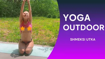 Bikini Yoga outdoor 4K #yoga #bikini #sport