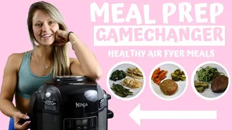 this changes meal prep FOREVER | air fryer full day of eating