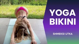 Bikini Yoga 4K #yoga #bikini