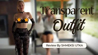 Try On Clothing 4K | Transparent Nightdress #1