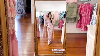 [4K] See Through Try On Haul In The Mall 2024 #4