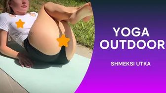 Wet Yoga outdoor #yoga #bikini #sport