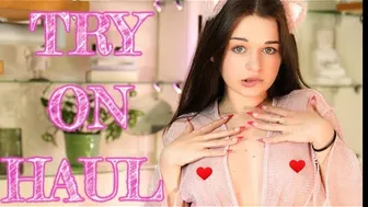 See-Through Try On Haul | Transparent Lingerie and Clothes | Try-On Haul At The Mall 2024 #1