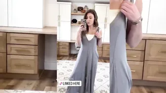 [4K]♥️♥️♥️♥️Oops, I showed a little more... Try on Haul : Transparent dress and skirt #5